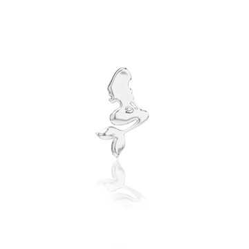 White Gold Tooth Gem 18ct -...