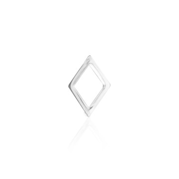 White Gold Tooth Gem 18ct -...