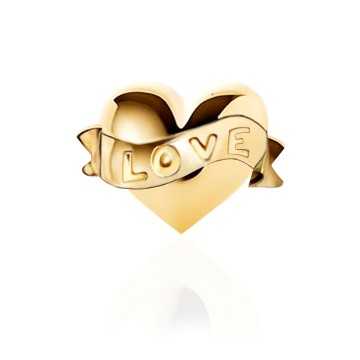 Hartje LOVE - 18kt Gouden...