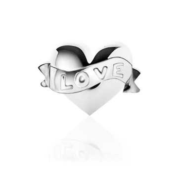 Hartje LOVE - 18kt Wit...