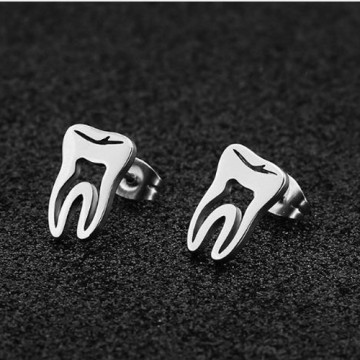 copy of Tooth shape earrings