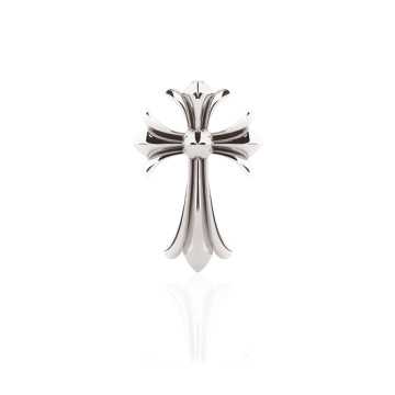 Zahnschmuck Weissgold Gothic Kreuz 18kt