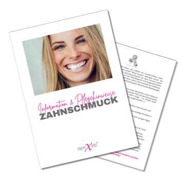 Deutsche Pflegehinweise Flyer 25st.