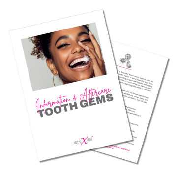 English aftercare leaflets 25pcs