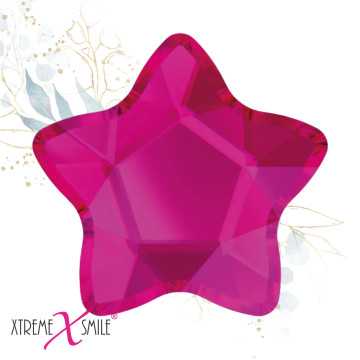 Tandkristallen ster Fuchsia...