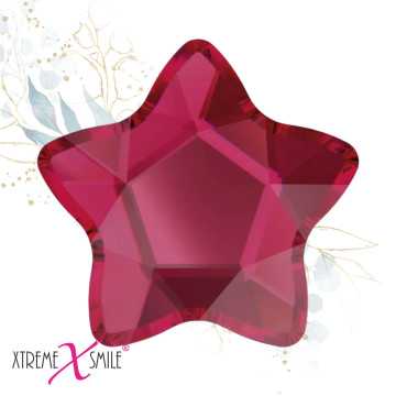 Zahnkristalle Stern Red...