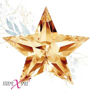 Zirkonia Stern Champagne –...