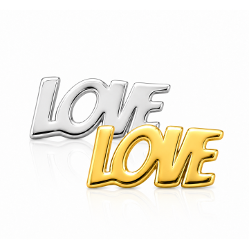 Tandsieraad LOVE – goud /...