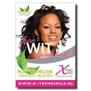 X-Treme Smile® A3 poster Vrouw