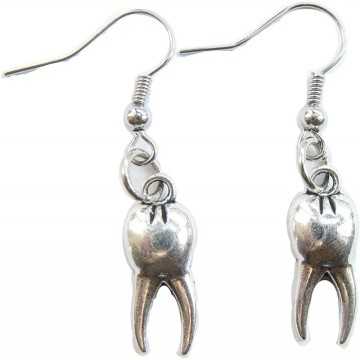 Boucles d’oreilles dent /...