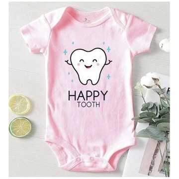 Babybody mit Zahn – „Happy...