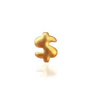 Gouden Tandsieraad Dollar