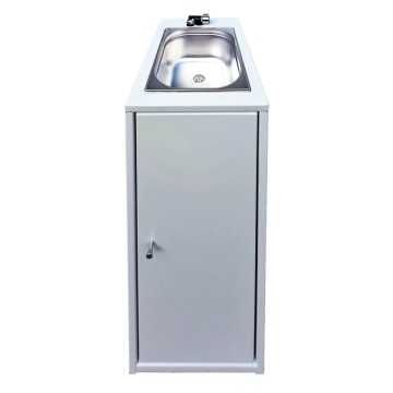 Lavabo mobile blanc/noir –...