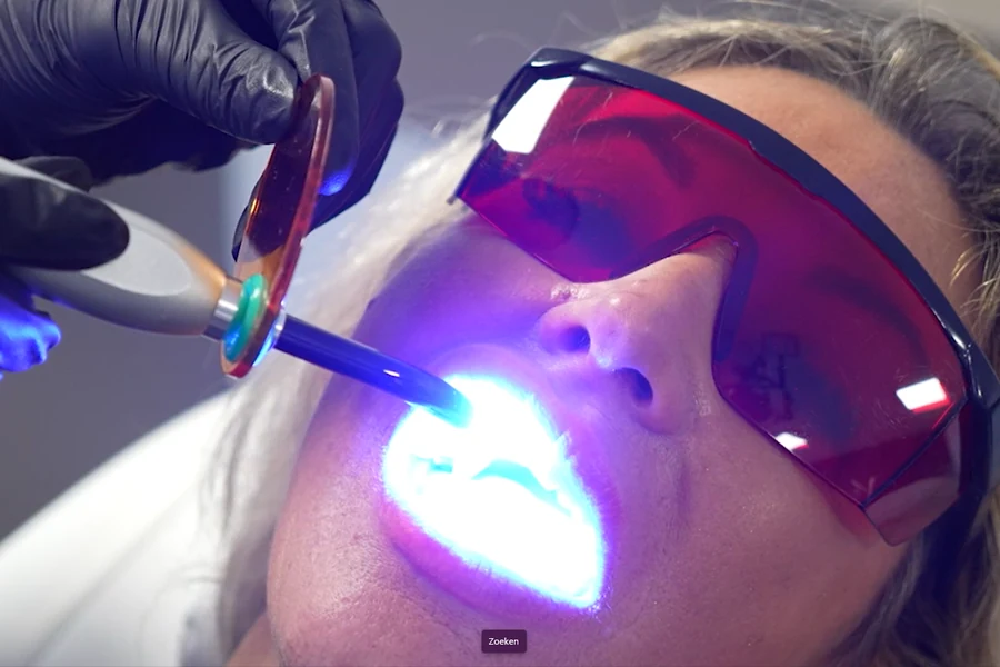 Metal-X aluminium LED uithardingslamp voor professioneel Tooth Gems plaatsen